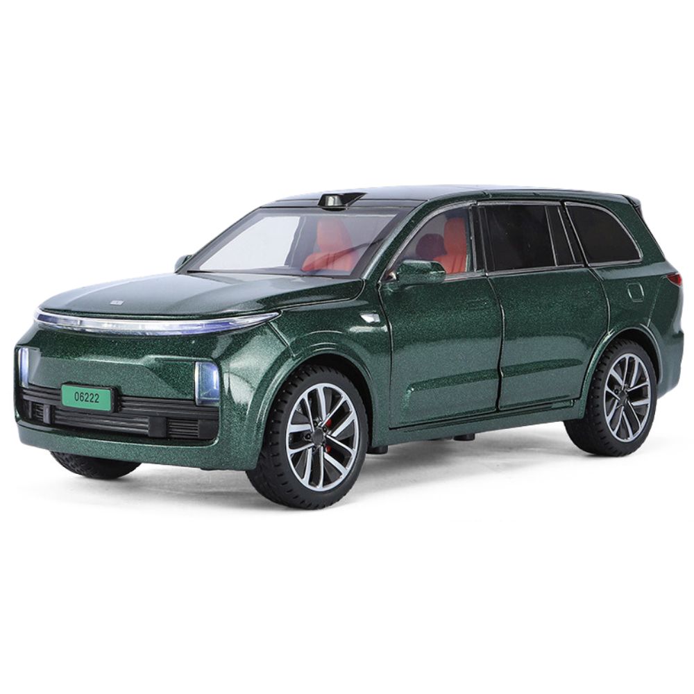 1:24 Li Auto 2022 Li L9 Green Die Cast Model Car