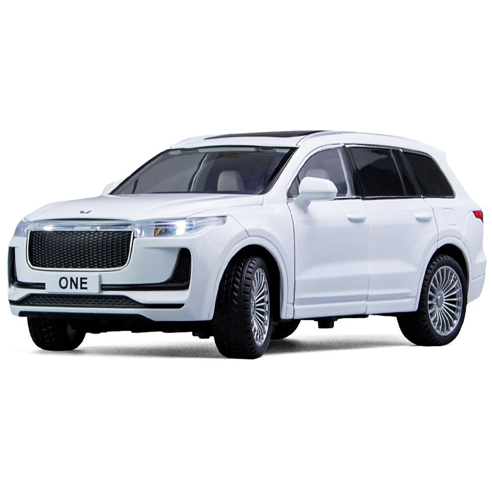 1:24 Li Auto 2020 Li ONE White Die Cast Model Car