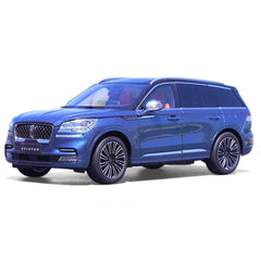 1:18 Lincoln 2020 Aviator Blue Die Cast Model Car