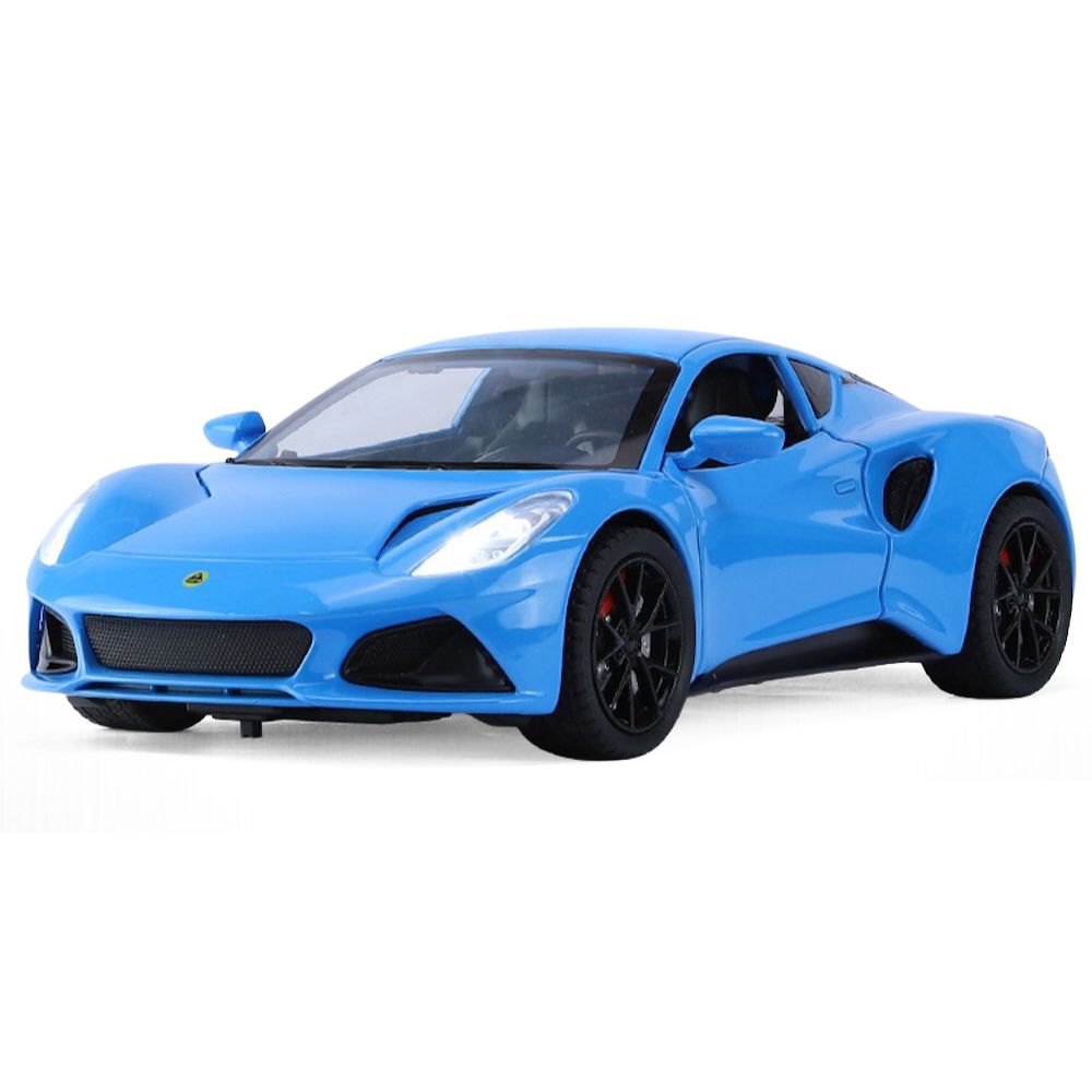 1:24 Lotus 2021 Emira Blue Die Cast Model Car