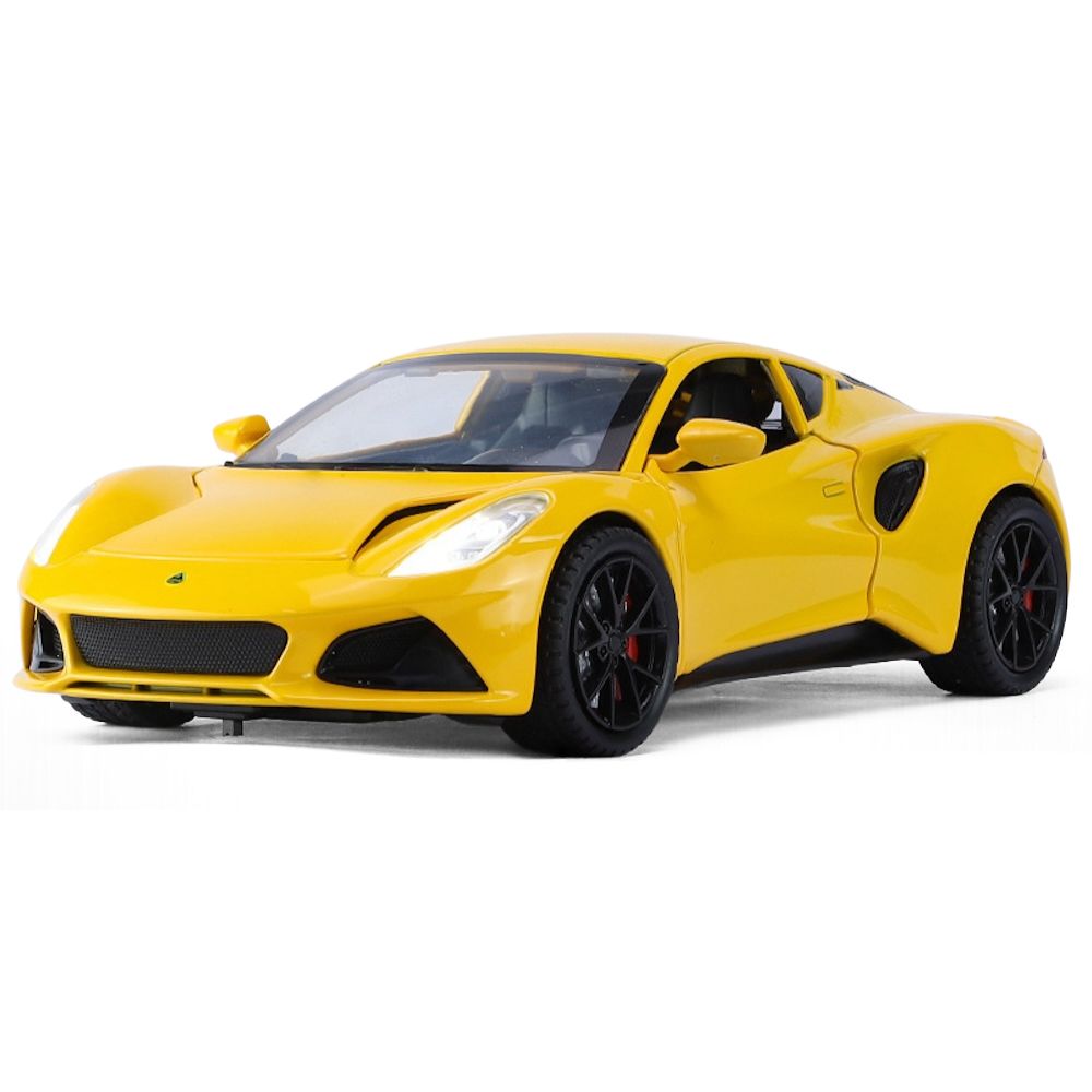 1:24 Lotus 2021 Emira Yellow Die Cast Model Car