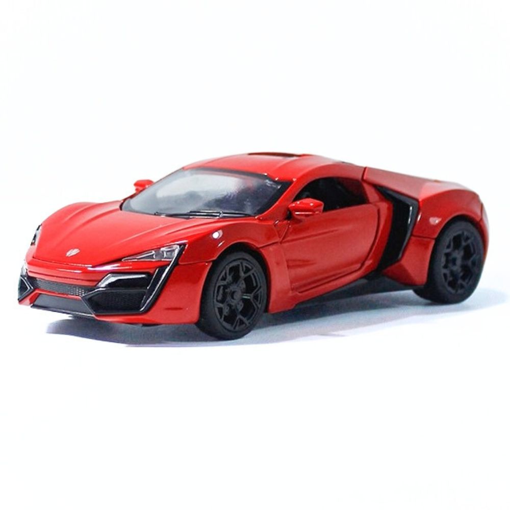 1:32 Lykan 2012 HyperSport Red Die Cast Model Car