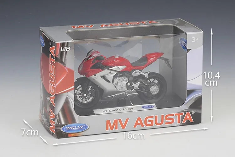 1:18 MV Agusta 2021 F3 800 Motorcycle Model