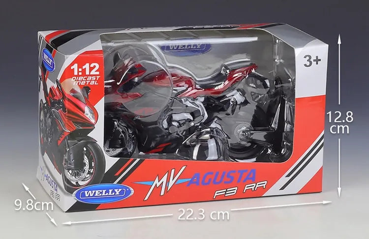 1:12 MV Agusta 2022 F3 RR Motorcycle Model