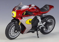 1:18 MV Agusta 2022 Superveloce AGO Motorcycle Model