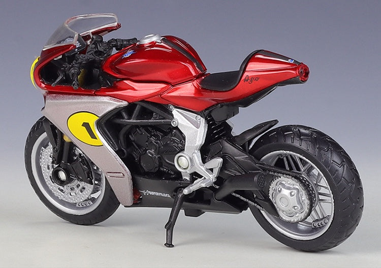 1:18 MV Agusta 2022 Superveloce AGO Motorcycle Model