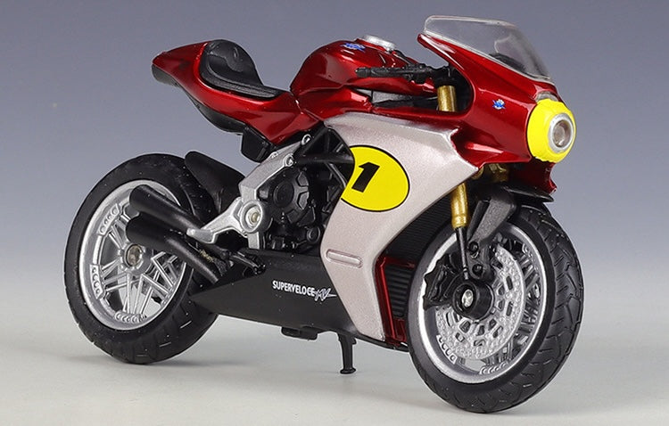 1:18 MV Agusta 2022 Superveloce AGO Motorcycle Model