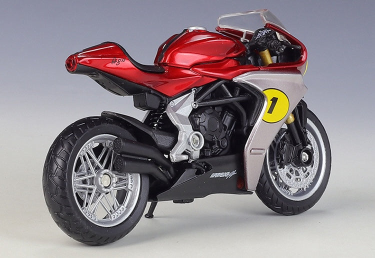 1:18 MV Agusta 2022 Superveloce AGO Motorcycle Model