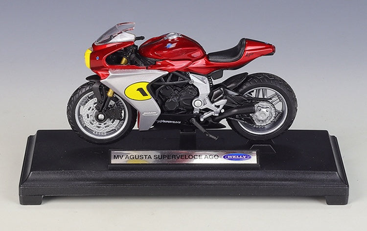 1:18 MV Agusta 2022 Superveloce AGO Motorcycle Model