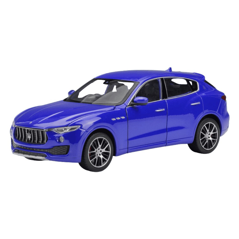 1:24 Maserati 2016 Levante Blue Die Cast Model Car