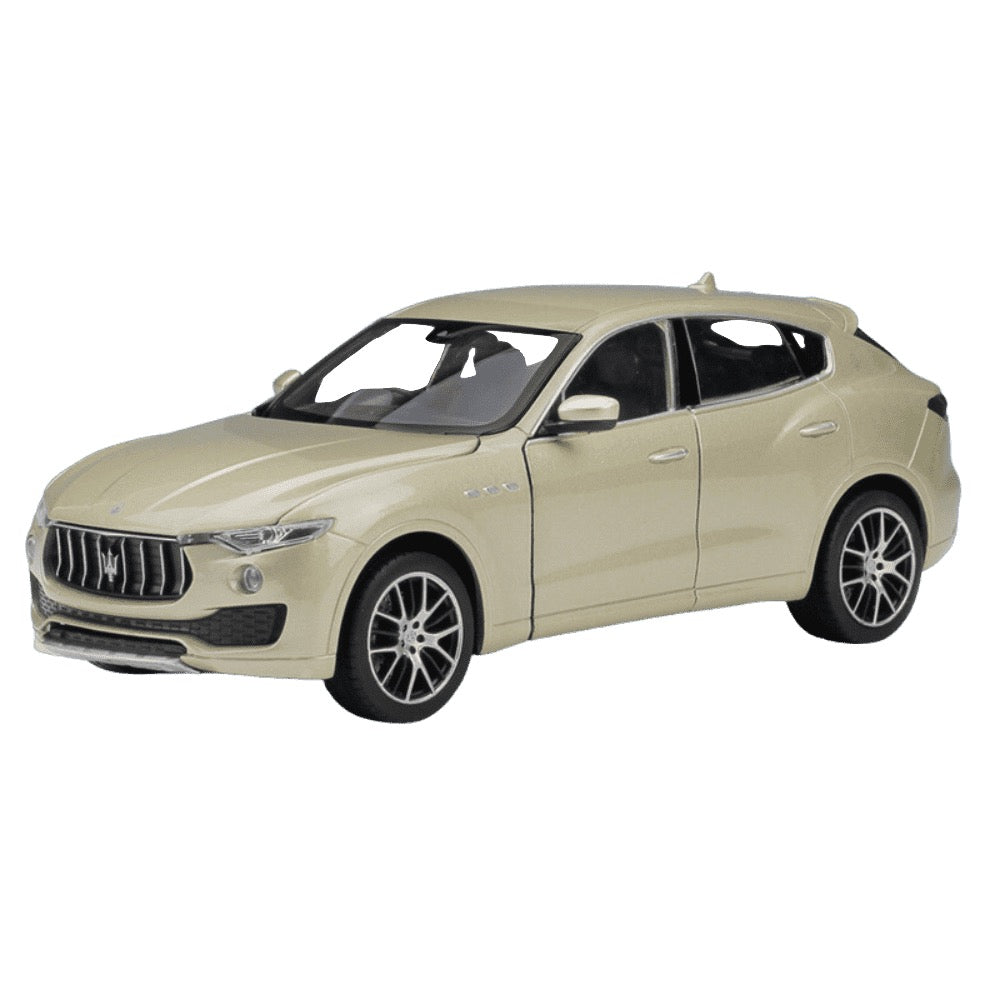 1:24 Maserati 2016 Levante Gold Die Cast Model Car