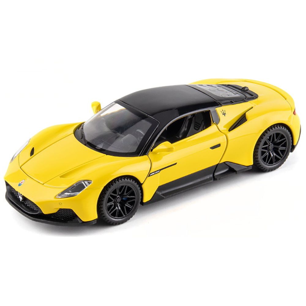 1:32 Maserati 2020 MC20 Yellow Die Cast Model Car