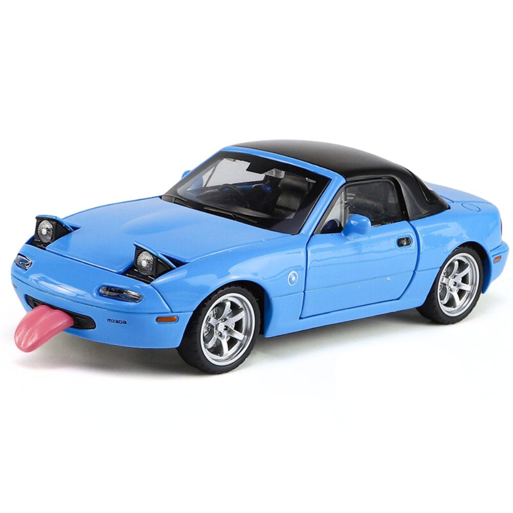 1:32 Mazda 1989 MX-5 Blue Die Cast Model Car