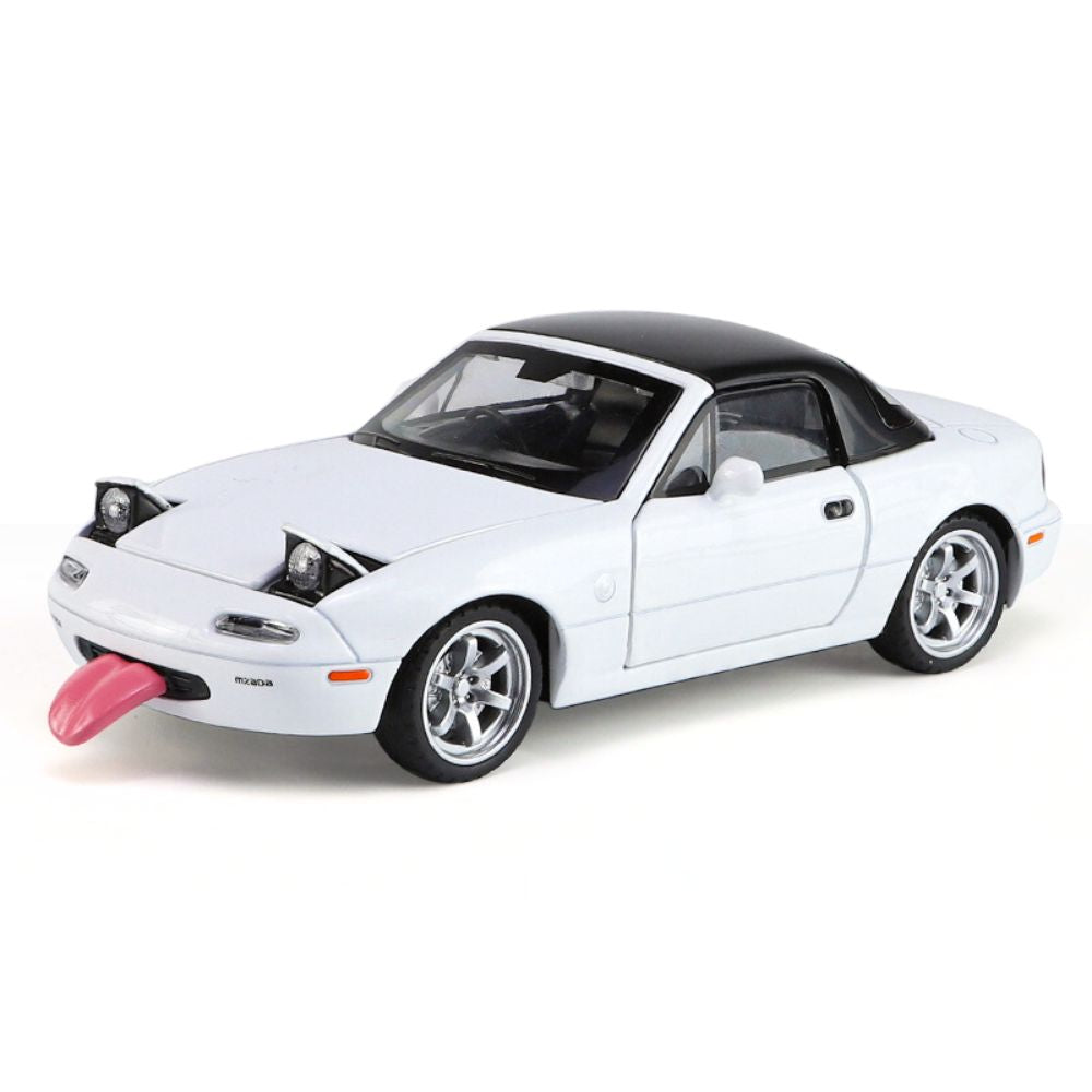 1:32 Mazda 1989 MX-5 White Die Cast Model Car