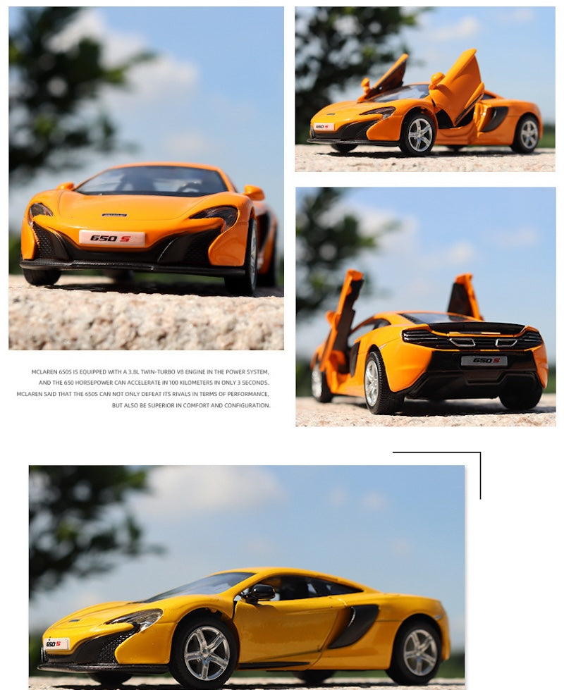 1:36 McLaren 2016 650S Die Cast Model Car