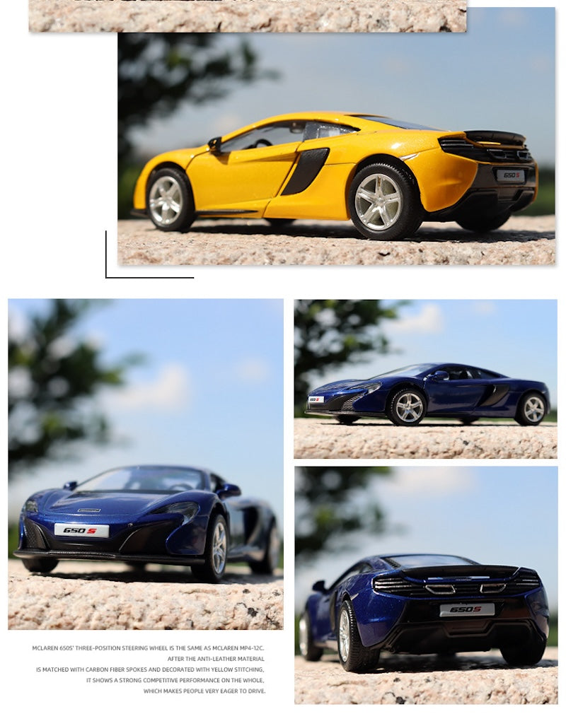 1:36 McLaren 2016 650S Die Cast Model Car