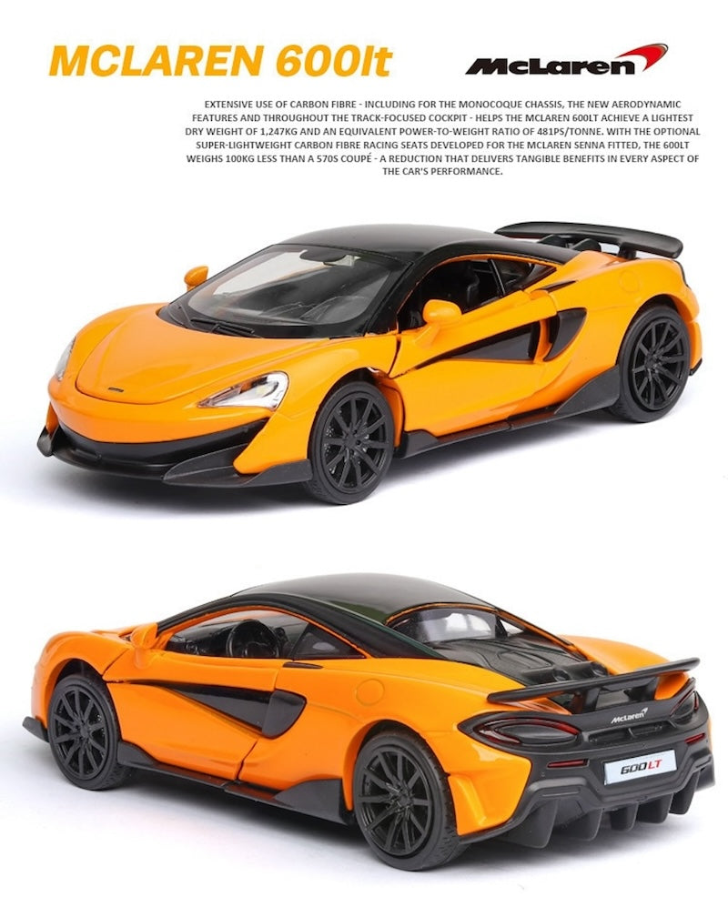 1:32 McLaren 2018 600LT Die Cast Model Car