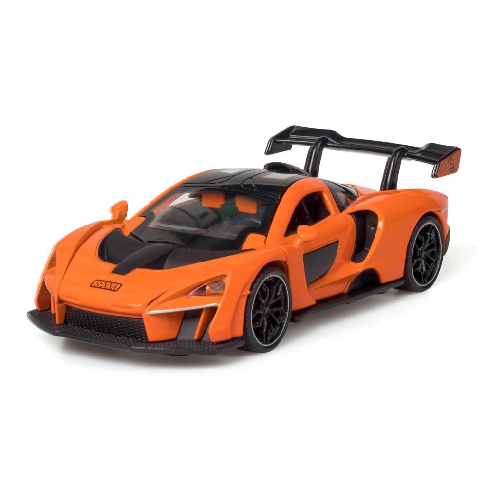 1:32 McLaren 2018 Senna Orange Die Cast Model Car