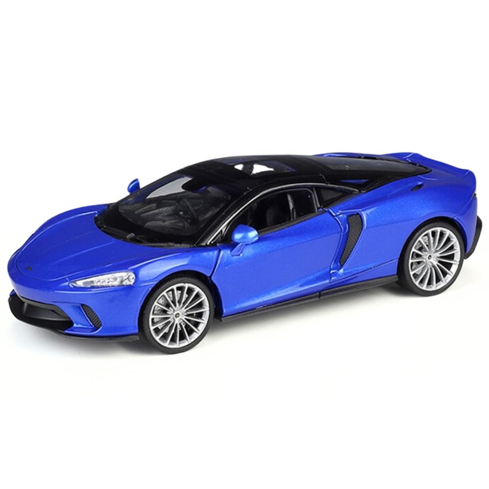 1:24 McLaren 2019 GT Blue Die Cast Model Car