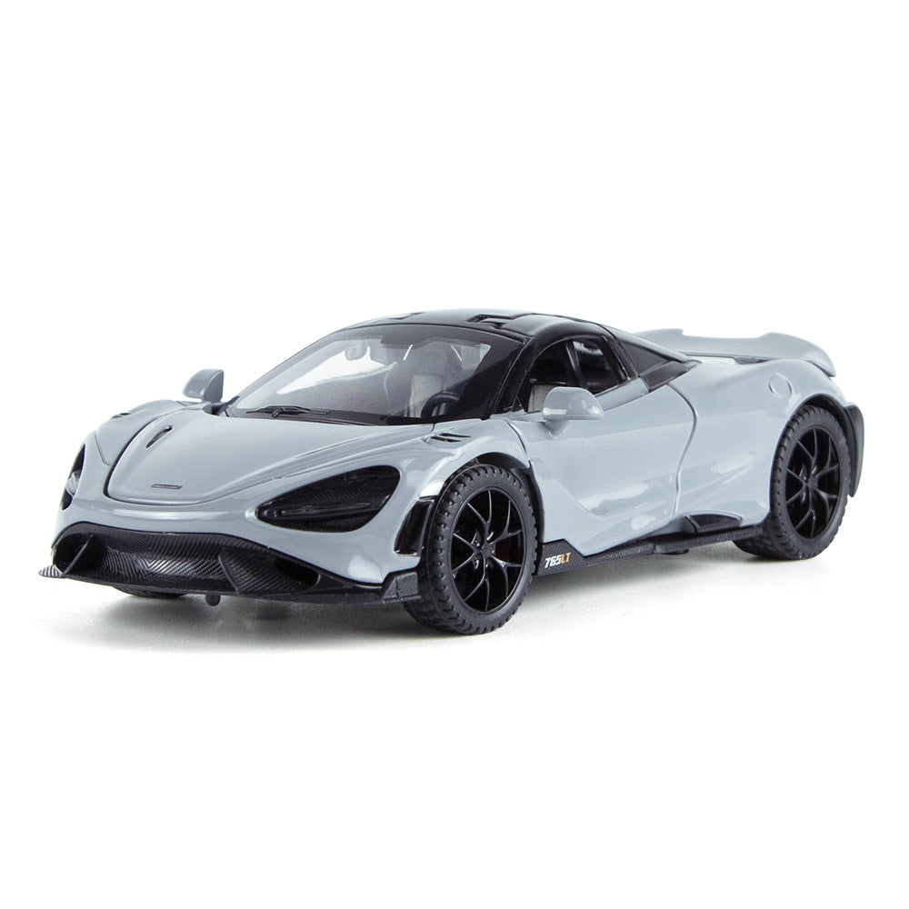 1:32 McLaren 2021 765LT Gray Die Cast Model Car