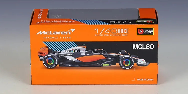 1:43 McLaren 2023 F1 MCL60 Formula 1 Model Car