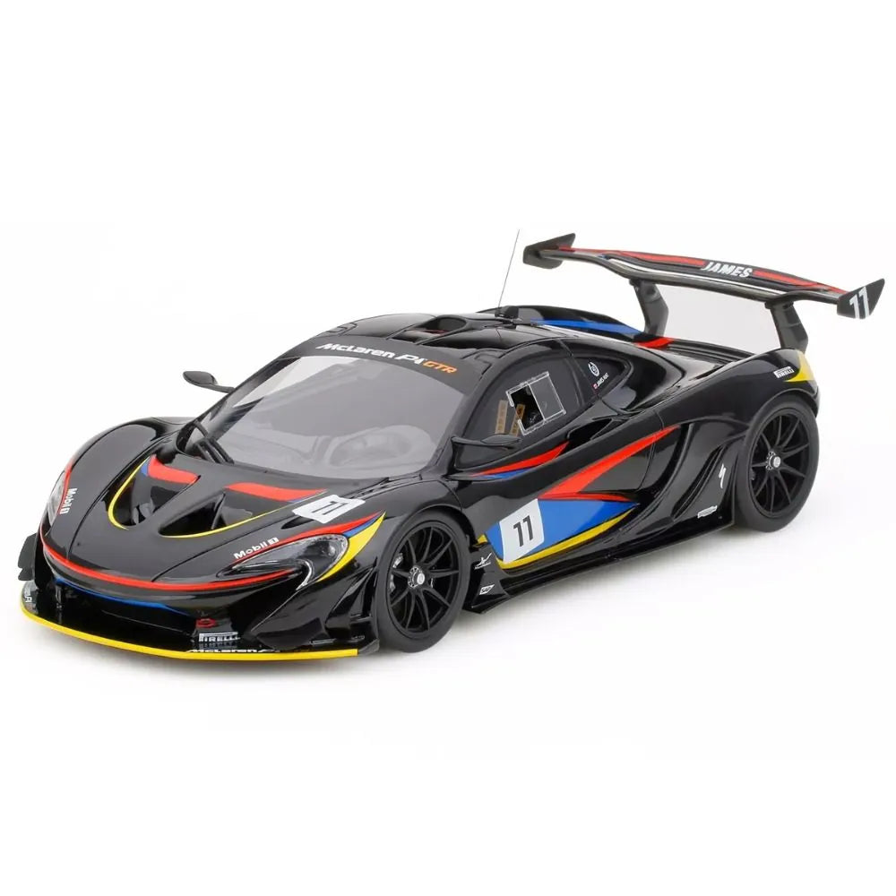 1:18 McLaren P1 GTR James Hunt 40th Black Die Cast Model Car