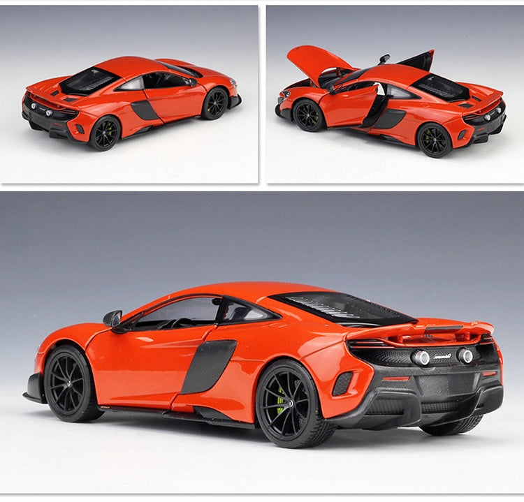 1:24 McLaren 2015 675LT Die Cast Model Car