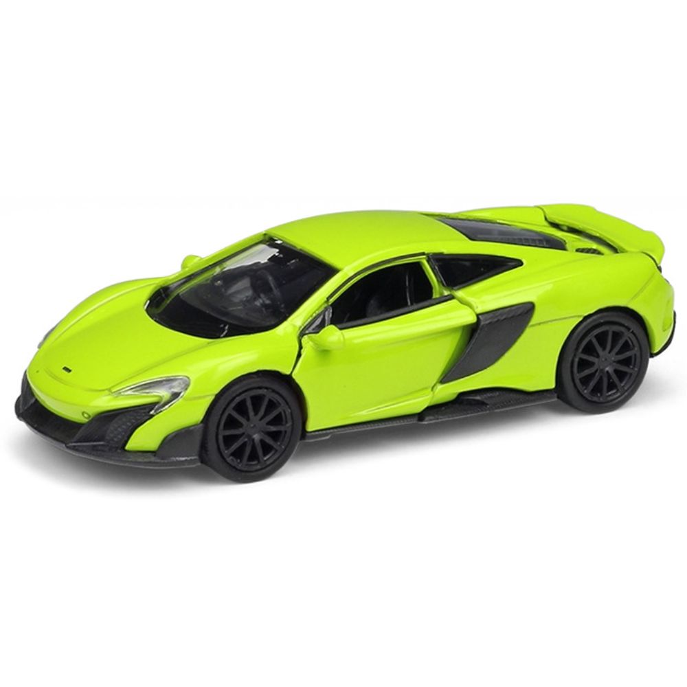 1:36 McLaren 2015 675LT Green Die Cast Model Car