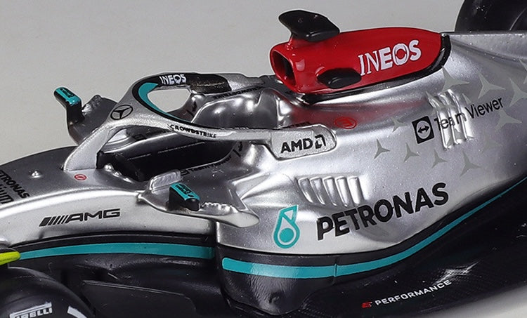 1:43 Mercedes-AMG 2022 F1 W13 E Performance Formula 1 Model Car