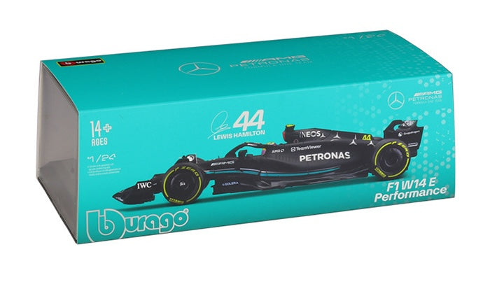 1:24 Mercedes-AMG 2023 F1 W14 E Performance Formula 1 Model Car