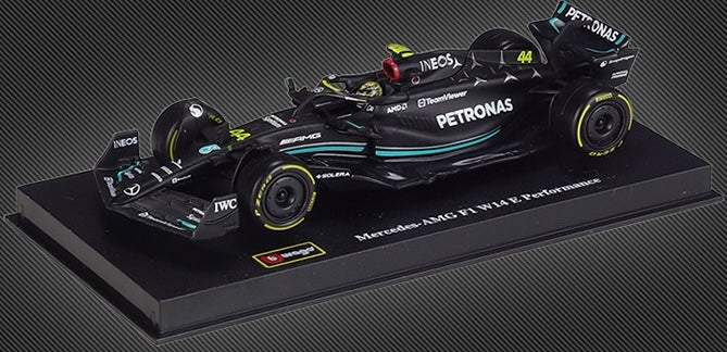 1:43 Mercedes-AMG 2023 F1 W14 E Performance #44