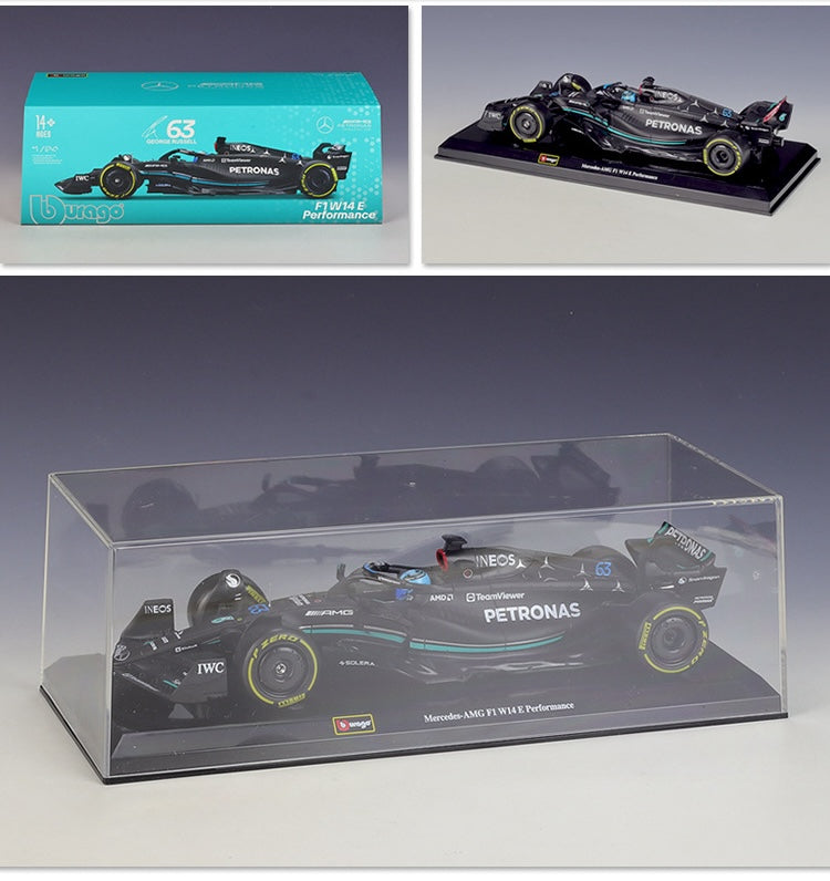 1:24 Mercedes-AMG 2023 F1 W14 E Performance Formula 1 Model Car