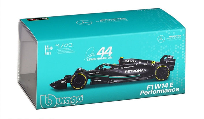 1:43 Mercedes-AMG 2023 F1 W14 E Performance Formula 1 Model Car