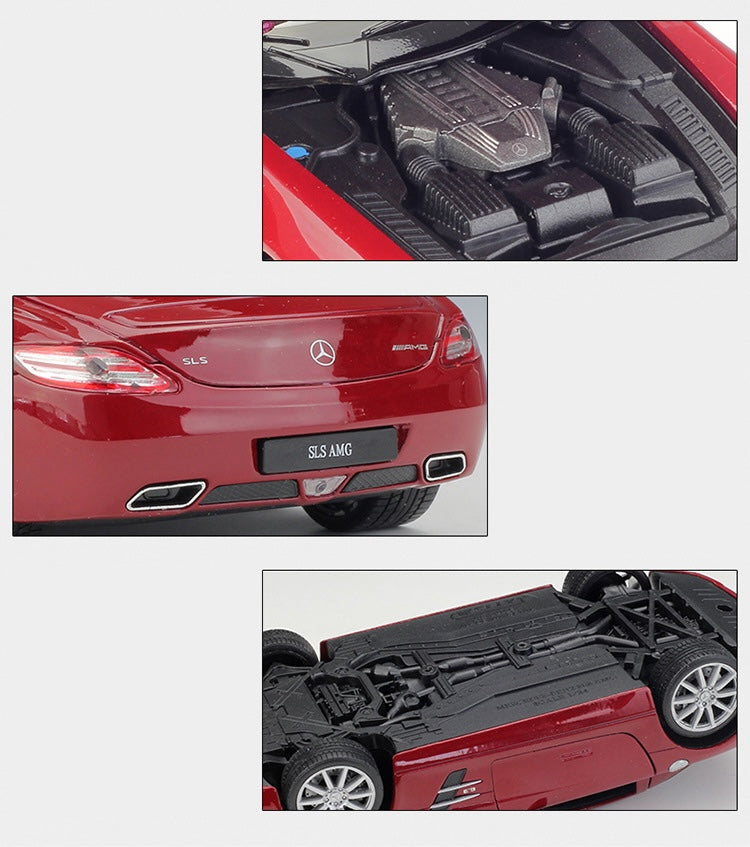 1:24 Mercedes-AMG 2010 SLS Die Cast Model Car