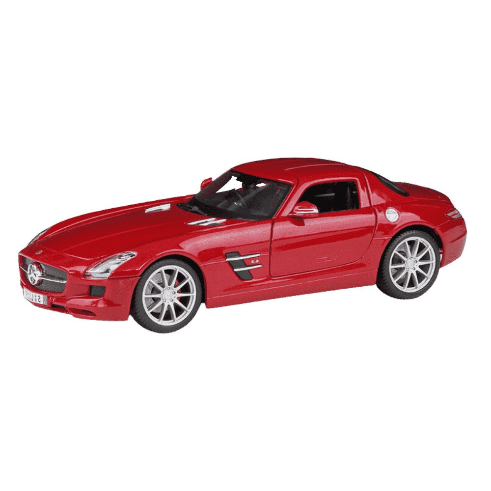 1:18 Mercedes-AMG 2010 SLS Red Die Cast Model Car