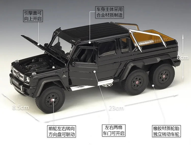 1:24 Mercedes-AMG 2013 G63 6x6