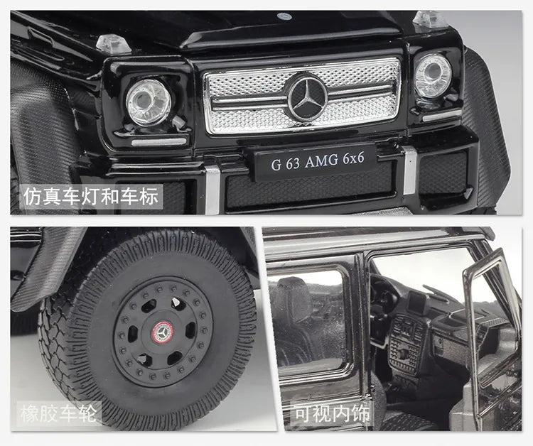 1:24 Mercedes-AMG 2013 G63 6x6