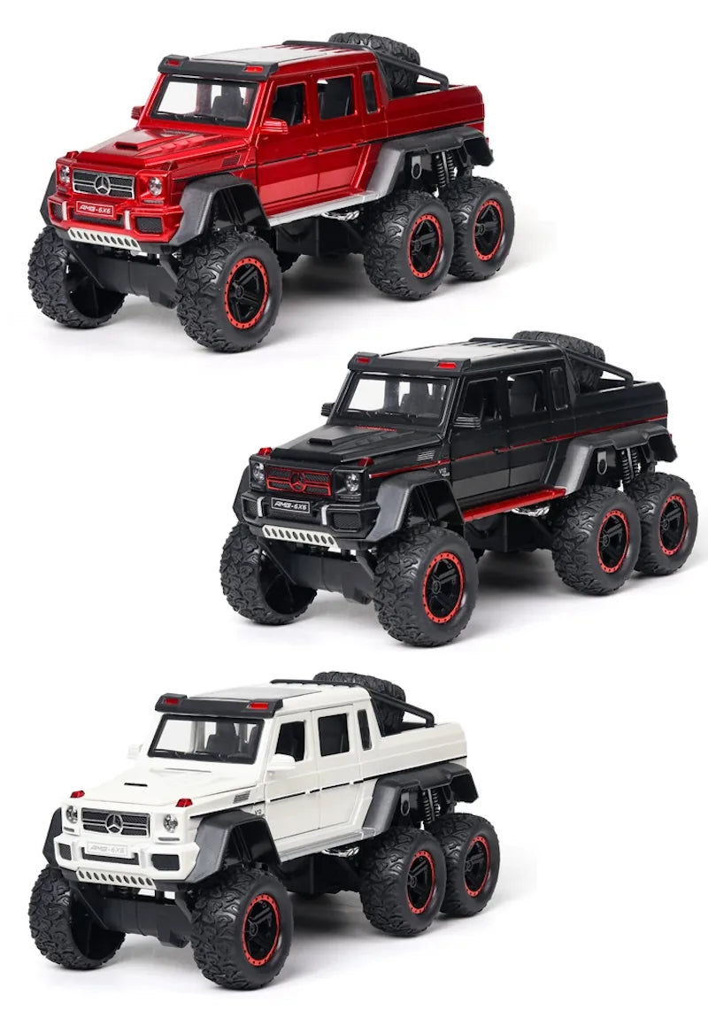 1:24 Mercedes-AMG 2013 G63 6x6 Off Road Die Cast Model Car