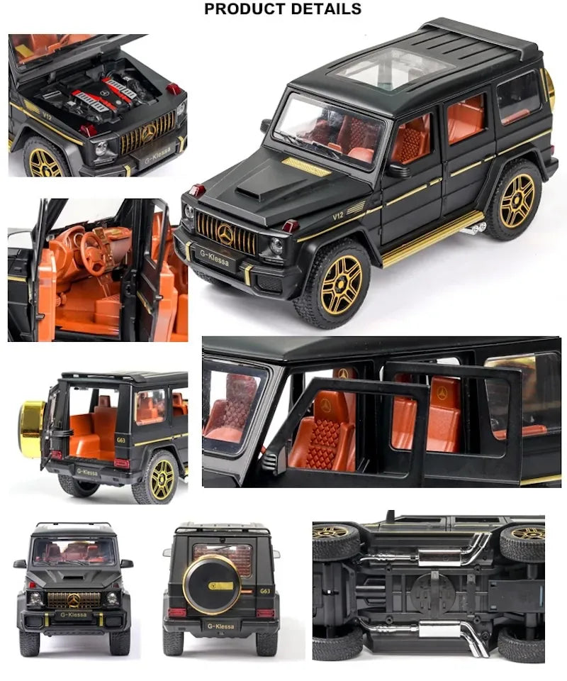 1:24 Mercedes-AMG 2015 G63 Die Cast Model Car