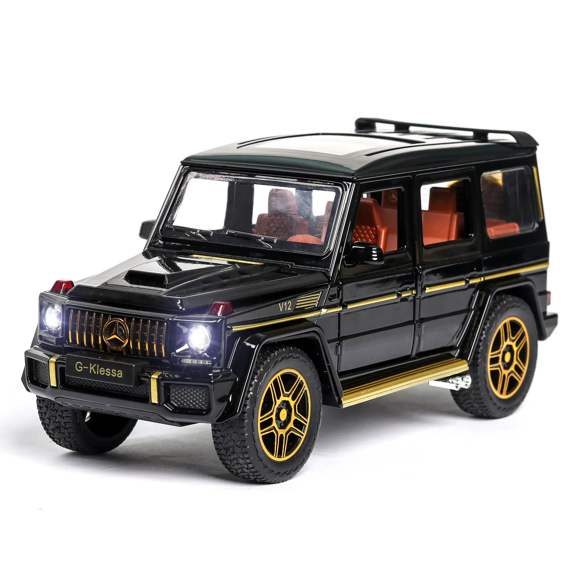 1:24 Mercedes-AMG 2015 G63 Black Die Cast Model Car