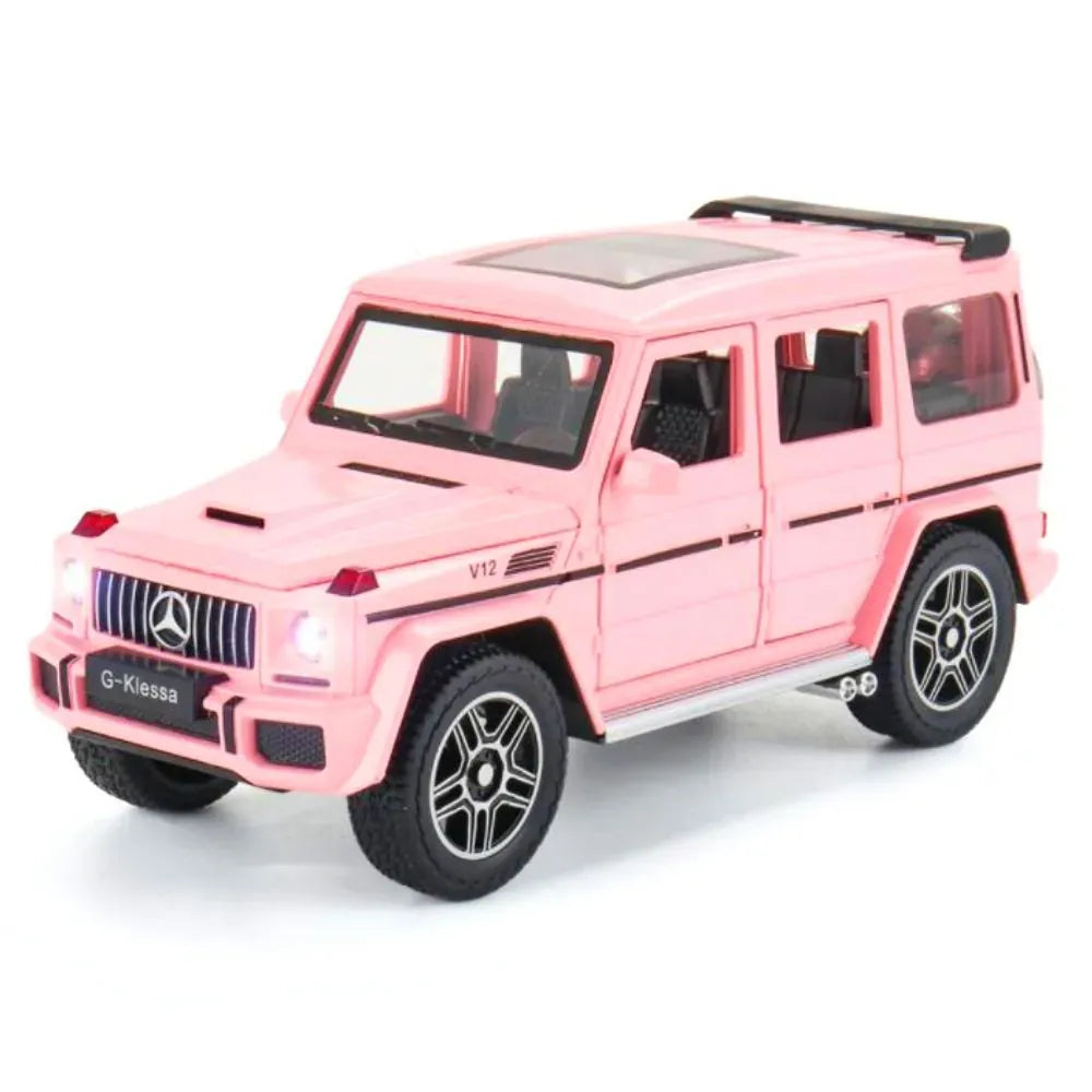 1:24 Mercedes-AMG 2015 G63 Pink Die Cast Model Car