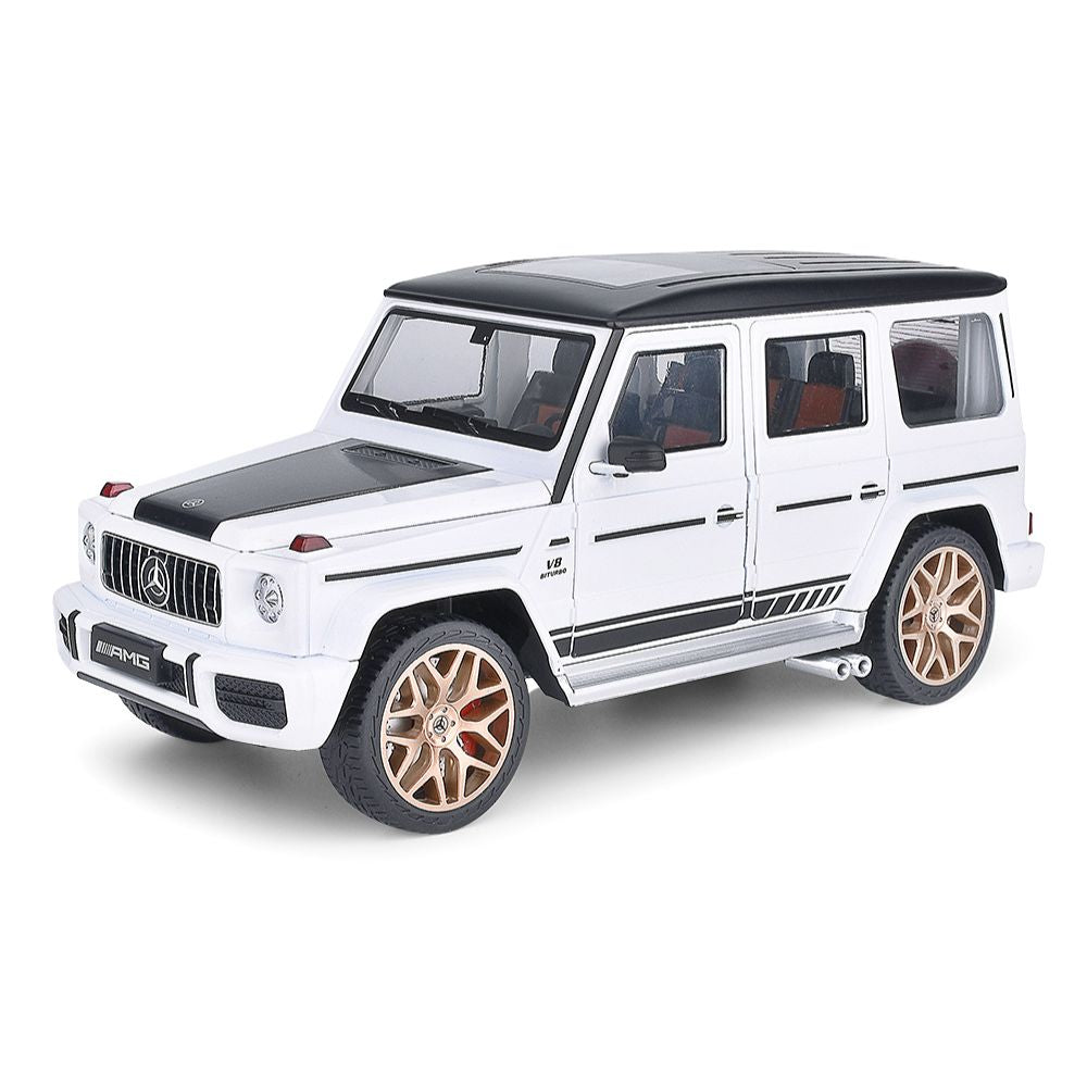 1:18 Mercedes-AMG 2018 G63 White Die Cast Model Car