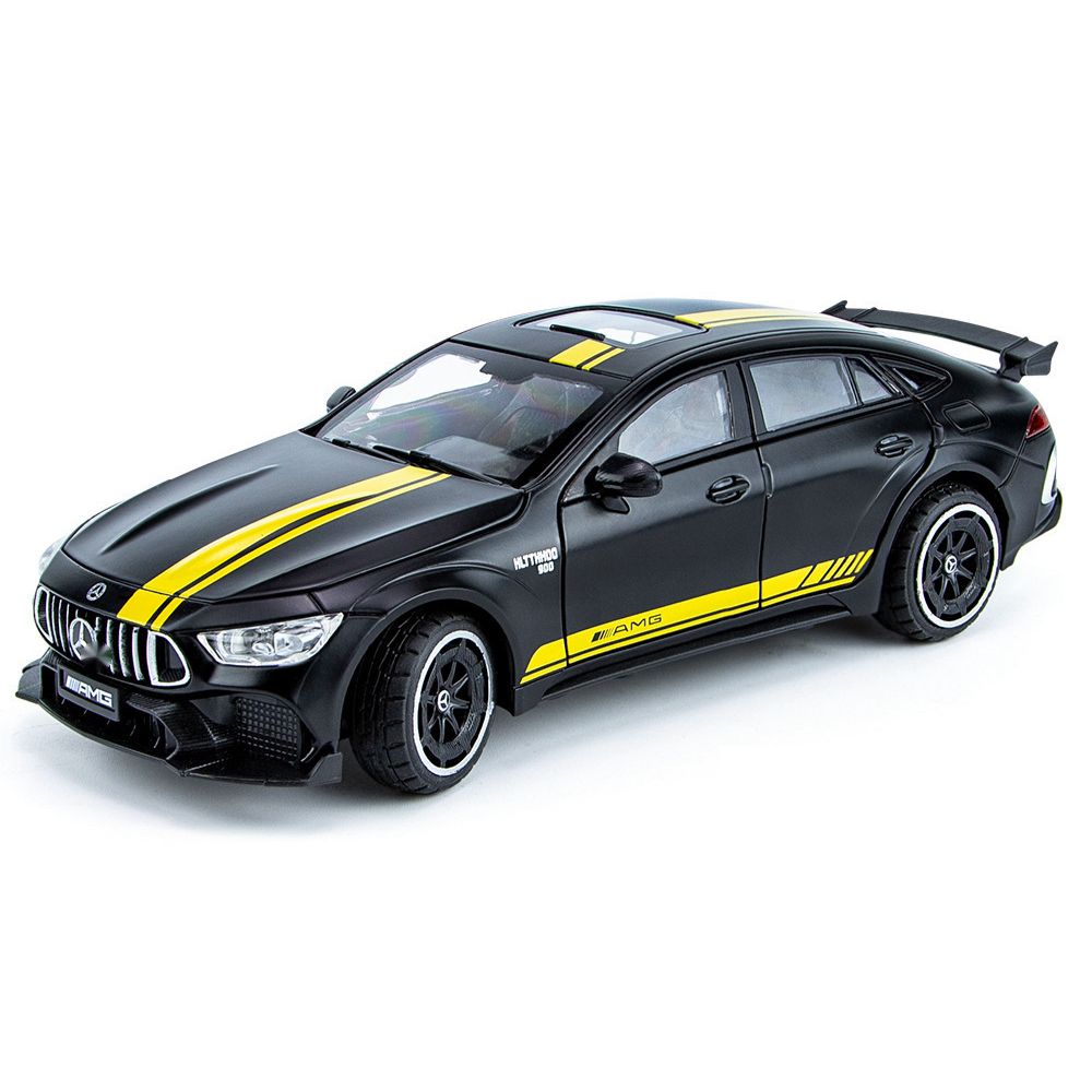 1:24 Mercedes-AMG 2018 GT63 4MATIC+ Black Die Cast Model Car