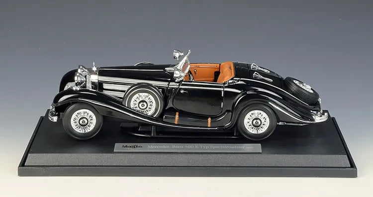 1:18 Mercedes-Benz 1936 500K Special Roadster Die Cast Model Car