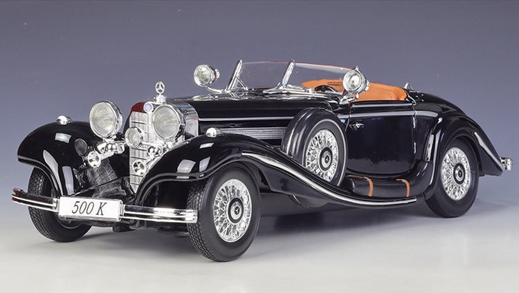 1:18 Mercedes-Benz 1936 500K Special Roadster Die Cast Model Car