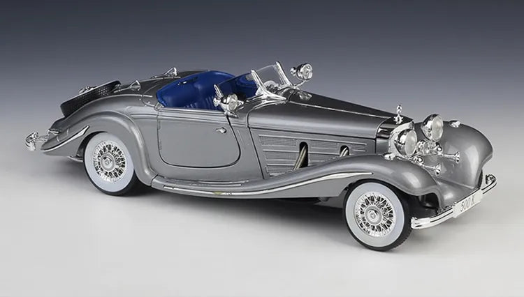 1:18 Mercedes-Benz 1936 500K Special Roadster Die Cast Model Car