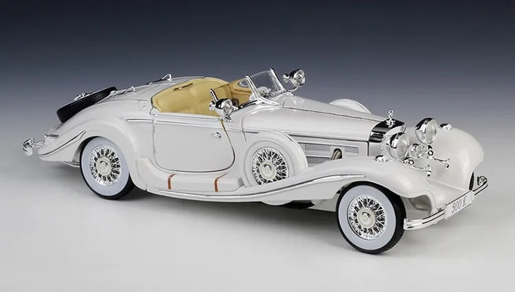 1:18 Mercedes-Benz 1936 500K Special Roadster Die Cast Model Car