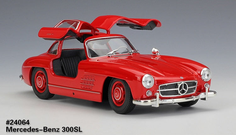 1:24 Mercedes-Benz 1954 300 SL Roadster Die Cast Model Car