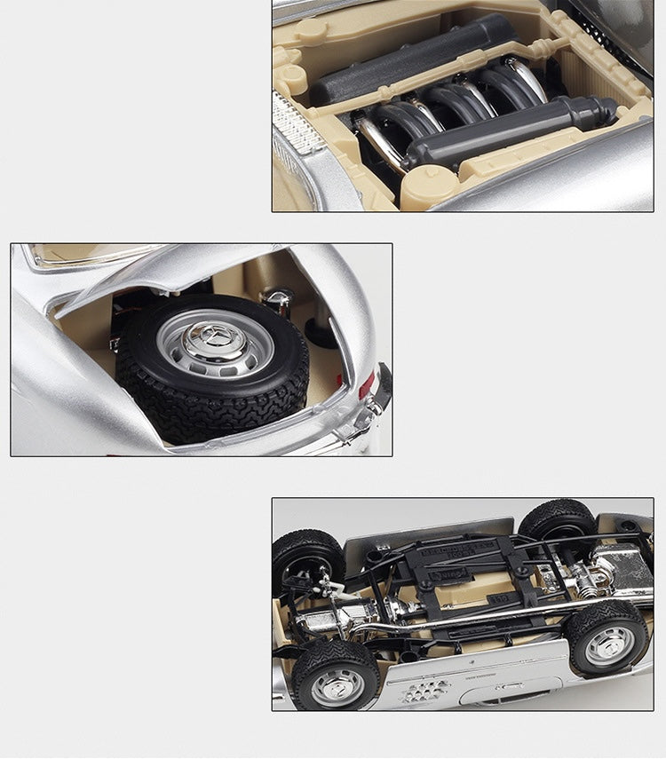 1:18 Mercedes-Benz 1954 300 SL Roadster Die Cast Model Car