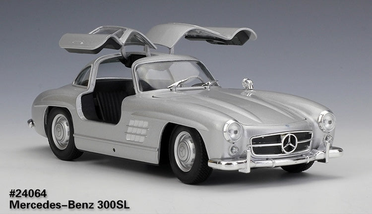 1:24 Mercedes-Benz 1954 300 SL Roadster Die Cast Model Car